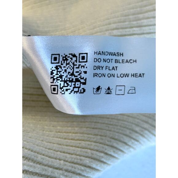 Cider Chunky Slouchy 3D Floral Button Down Cardigan Size XL Y2K - Picture 5 of 8